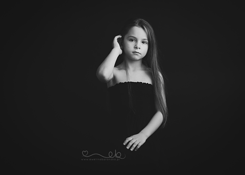 Poważny portret poważnej Zosi